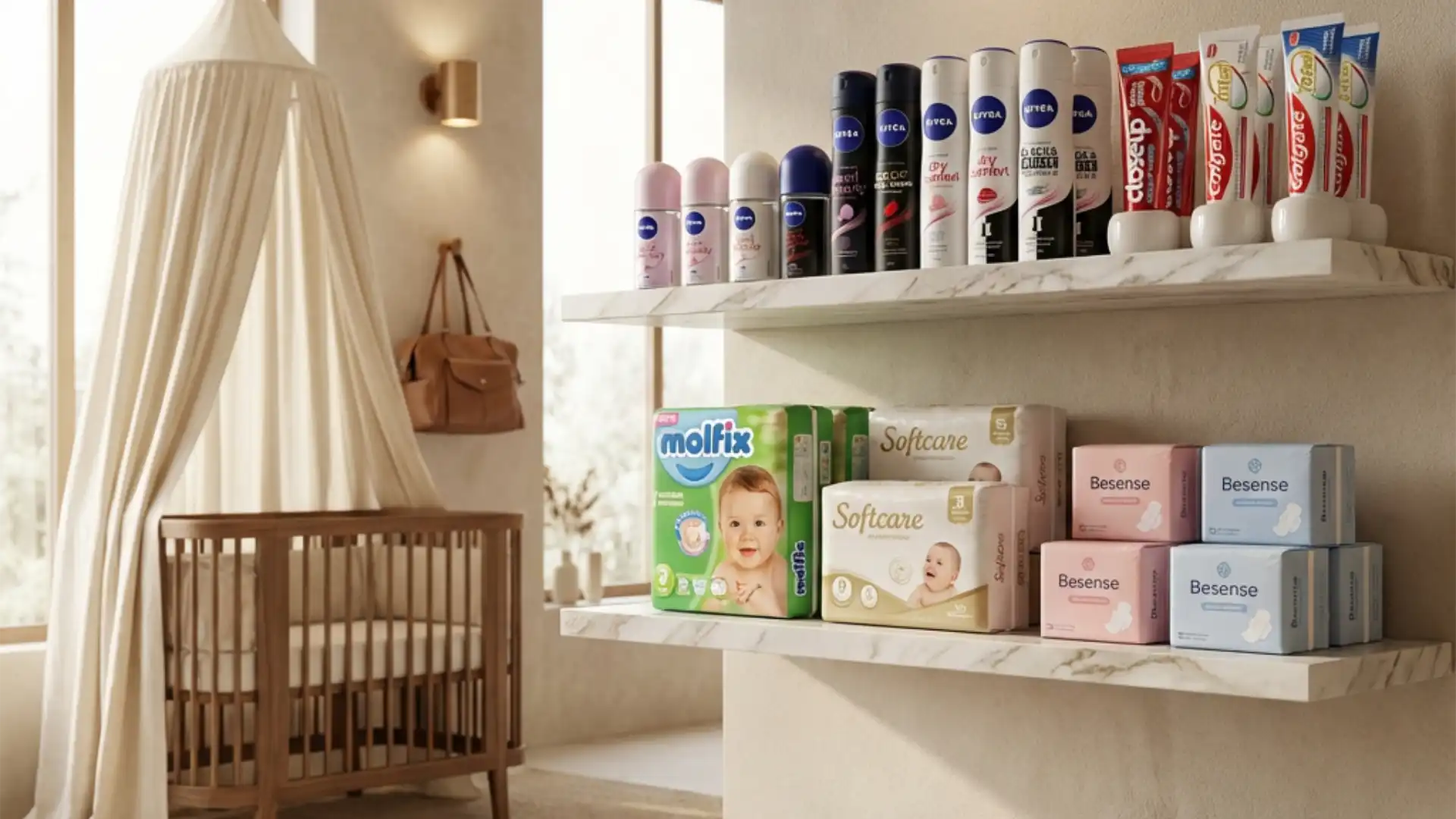 Lania Stores Baby and Beauty Section